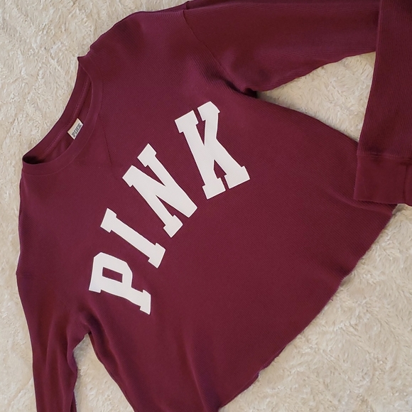 Victoria's Secret PINK thermal shirt - Picture 3 of 8